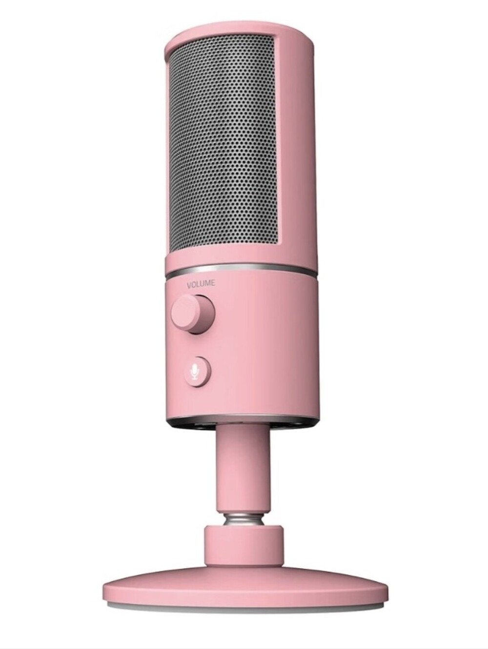 Razer Seiren X Quartz Condenser Streaming USB Microphone pink RZ19-02290300-R3M1